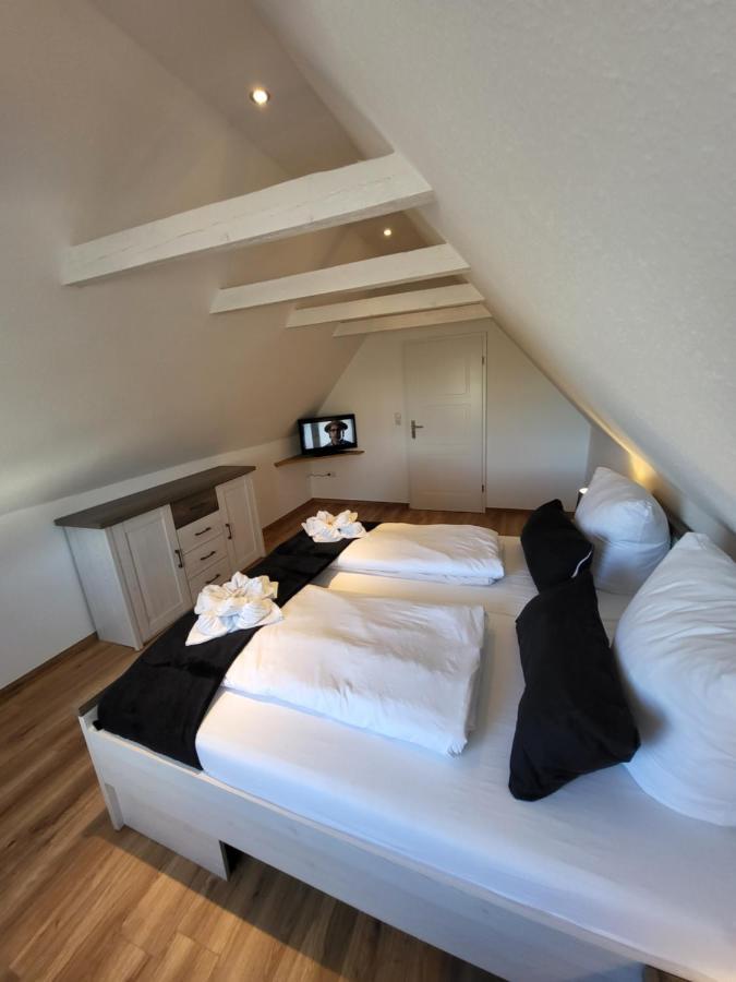 FeWo-Butze 4 mit Balkon Dornumersiel Exterior foto